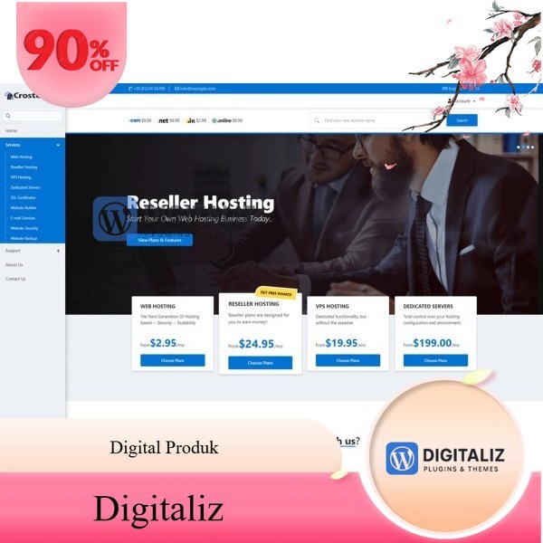 Croster – WHMCS CMS Theme