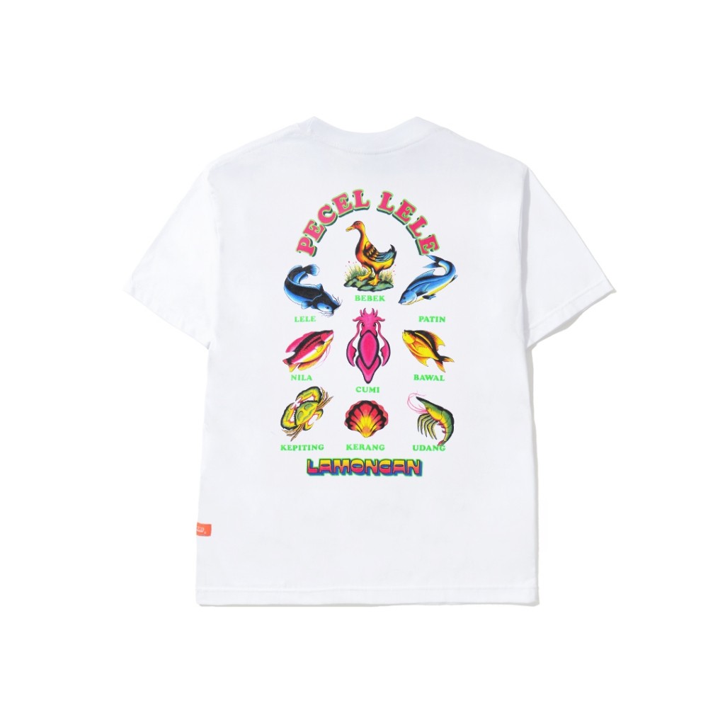 Kamengski - Pecel Lele Seafood Short Tee T-shirt Pria