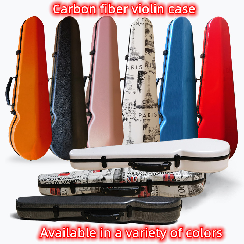 Violin Case Carbon Fiber Violin Case 44  34  variety of colors Violin Hard Case