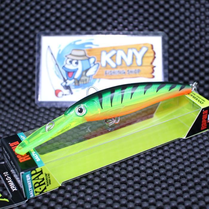 Rapala XRAP 11cm 21gr Magnum 10 FIRE TIGER lidah panjang trolling by Paula fishing