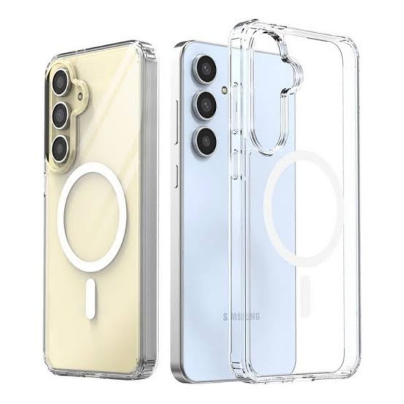 [PACKING BOX] CASE CLEAR MAGSAFE SAMSUNG A05 A05S  A14 A15 A35 A54 A55 A06 A16 A23 A25 A26 A36 A56 S