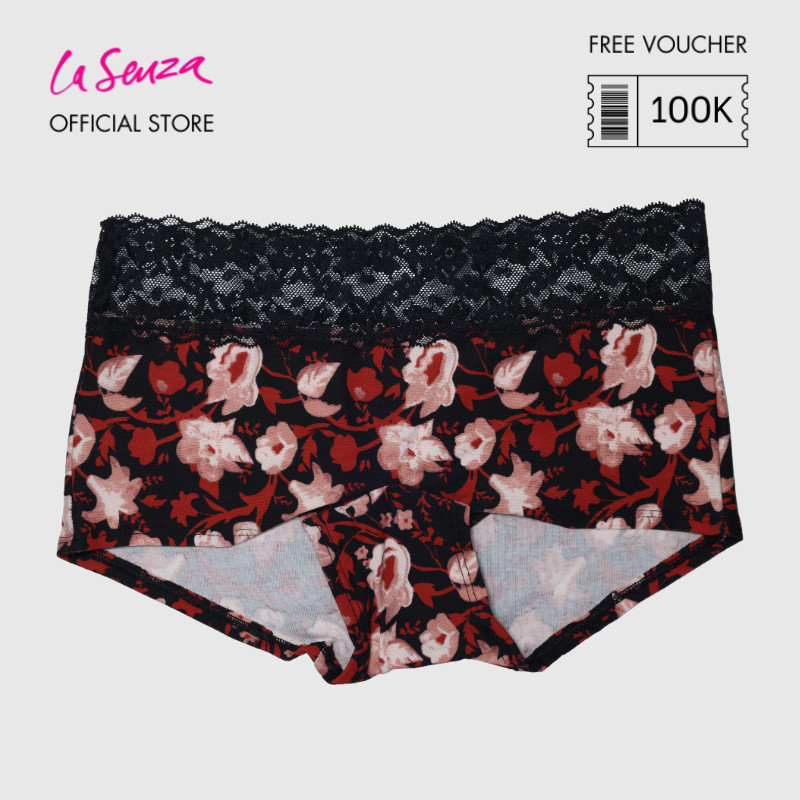 La Senza Remix Boyshort Panty Warna Illusion Floral 60263908-SWT0