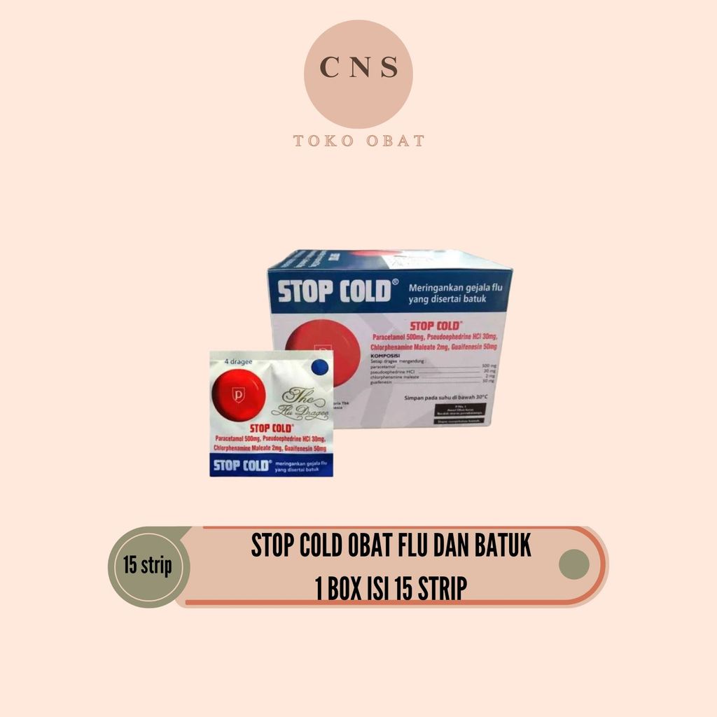 Stop Cold 1 box isi 15 Strip
