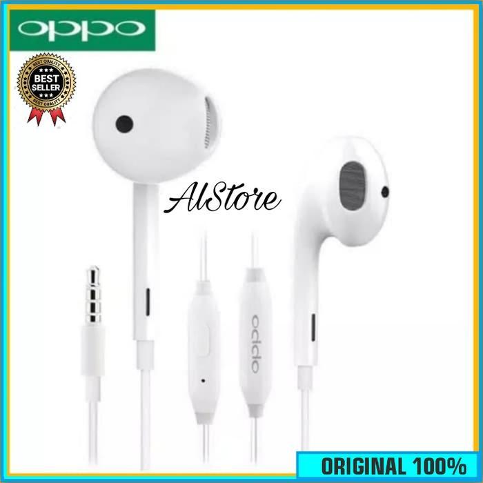 Headset Earphone OPPO A5 A9 2020 ORIGINAL 100%
