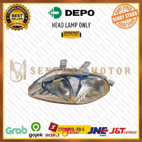 Head Lamp Lampu Depan Besar Kiri Honda Civic Ferio DEPO