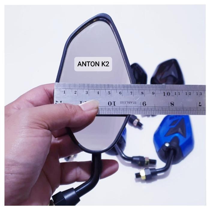 KACA SPION CROME CROM VARIASI MOTOR NMAX/N MAX NEW/AEROX 155/LEXI/MIO - Putih, yamaha