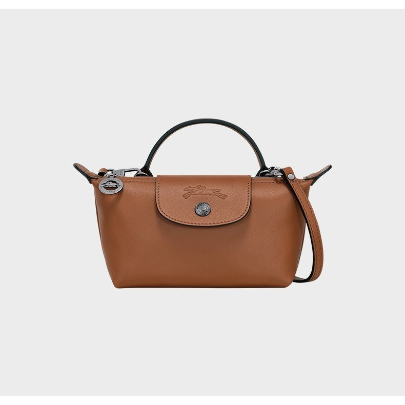 2025 Fashion Sheepskin Dumpling  Bag Mini Handheld Dumpling Bun Women Men LONGCHAMP Versatile Single