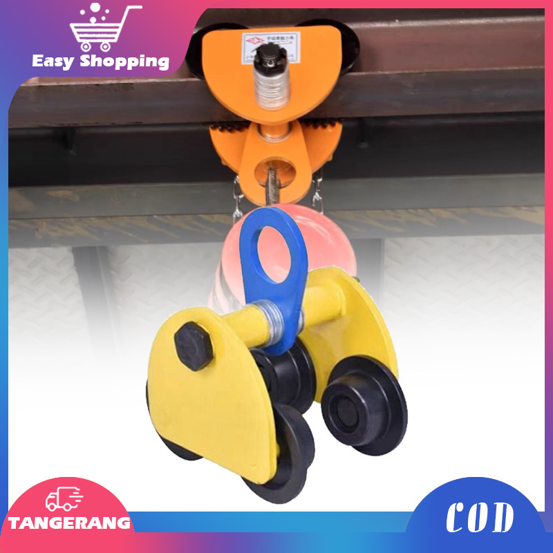 Plain Trolly 1 Ton Troli Hoist Manual Troli 1 T