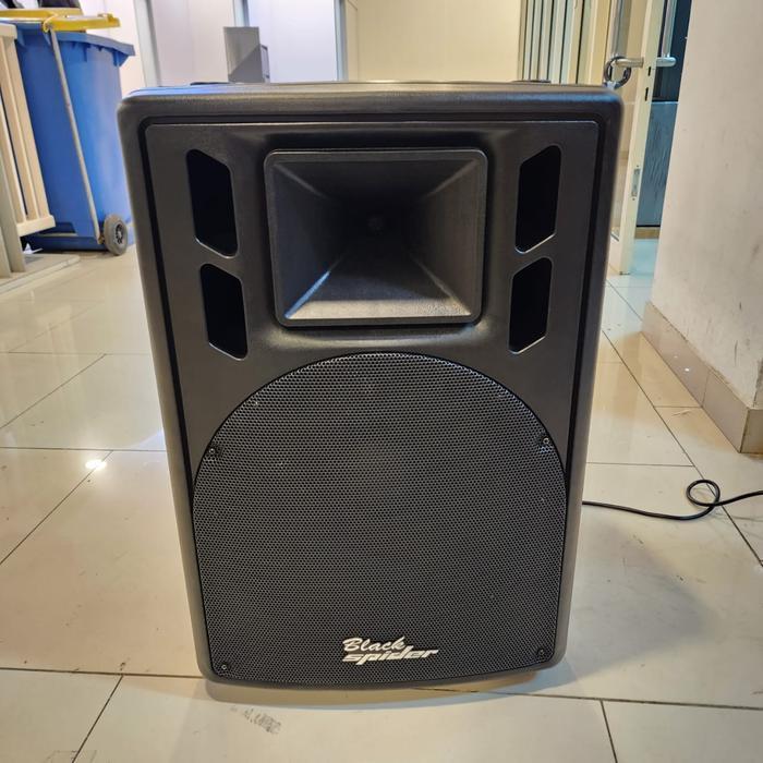 SPEAKER ACTIVE 15 INCH Blackspider 2 way 1000 watt