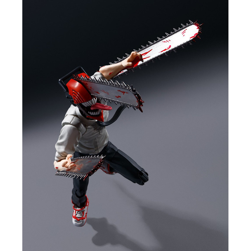SHF Anime Chainsaw Man Denji Pochita Makima KO Articulated Action Figure PVC Desktop Trendy Toys Col