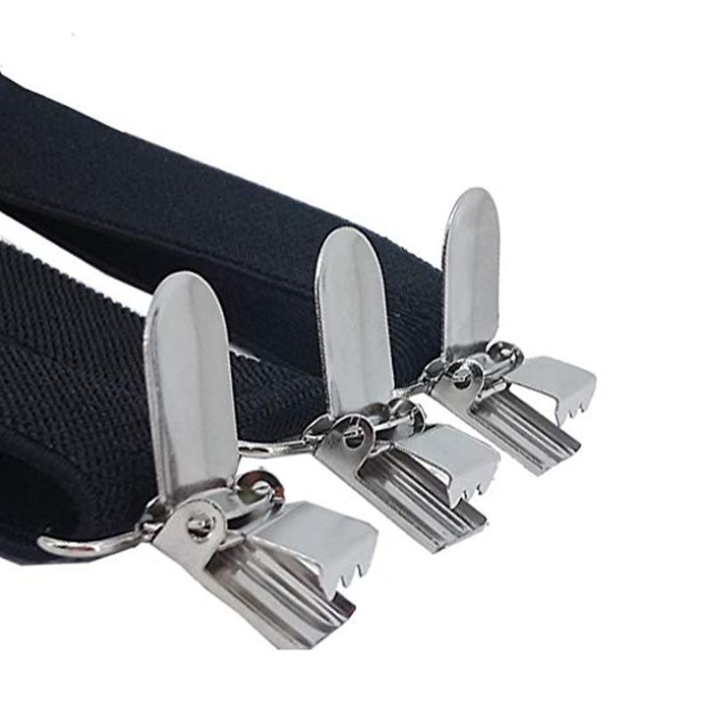 Suspender Bretel Pria Wanita Suspender Elastis Dewasa