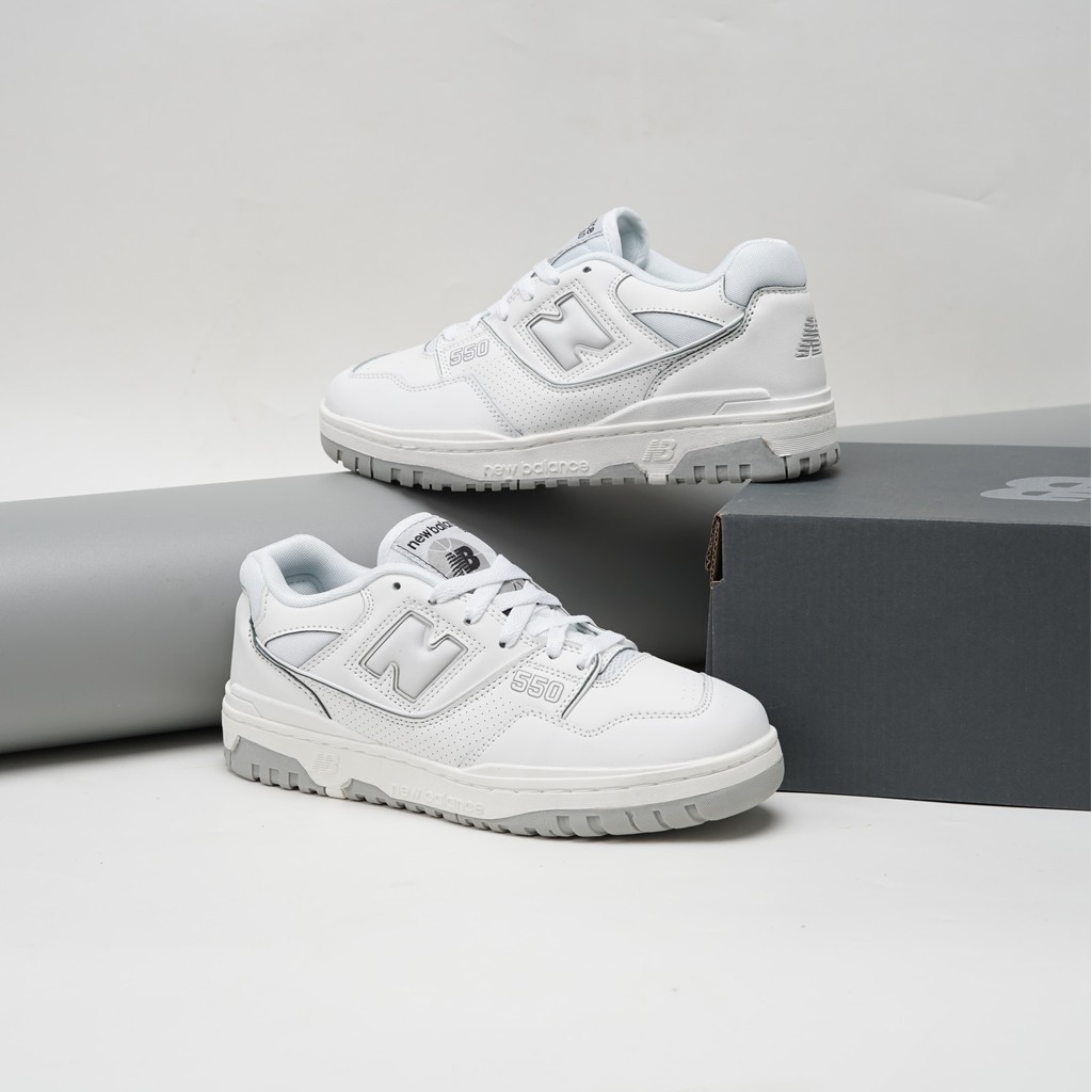 New Balance  550 White Grey