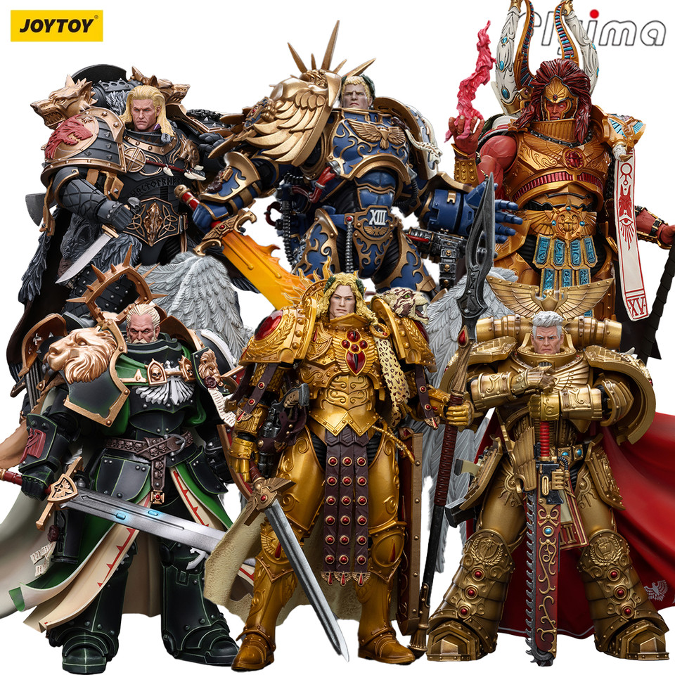 []JOYTOY Warhammer 40K 1/18 Action Figure Roboute Guilliman/Lion ElJonson/Sanguinius/Warmaster Horus