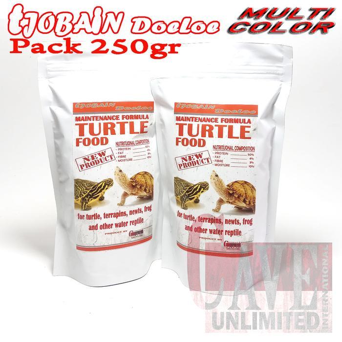 MAKANAN PAKAN PELET KURA KURA AIR TURTLE FOOD BRAZIL RES PACMAN MURAH MERIAH MULTI COLOR KATAK TERRA