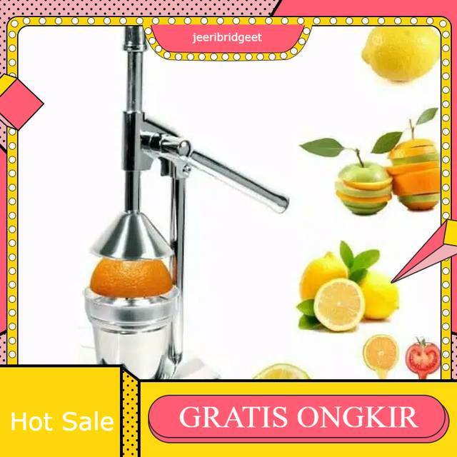 PROMO Alat peras jeruk stainless / mesin perasan jeruk manual / pemeras jeruk manual / jeruk peras