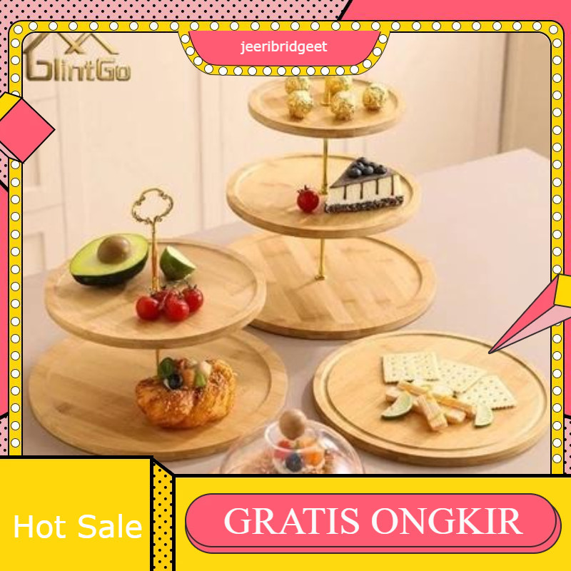 Kayu Jati Rak Kue Bertingkat Tempat Kue Estetik Dekorasi Pesta Untuk Wedding Rak Roti Dekorasi Rumah