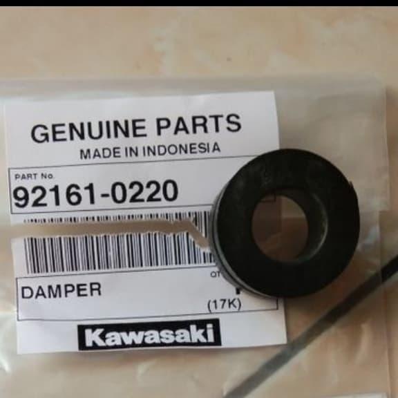 karet dudukan besi foot step depan zx130 ZX 130 original