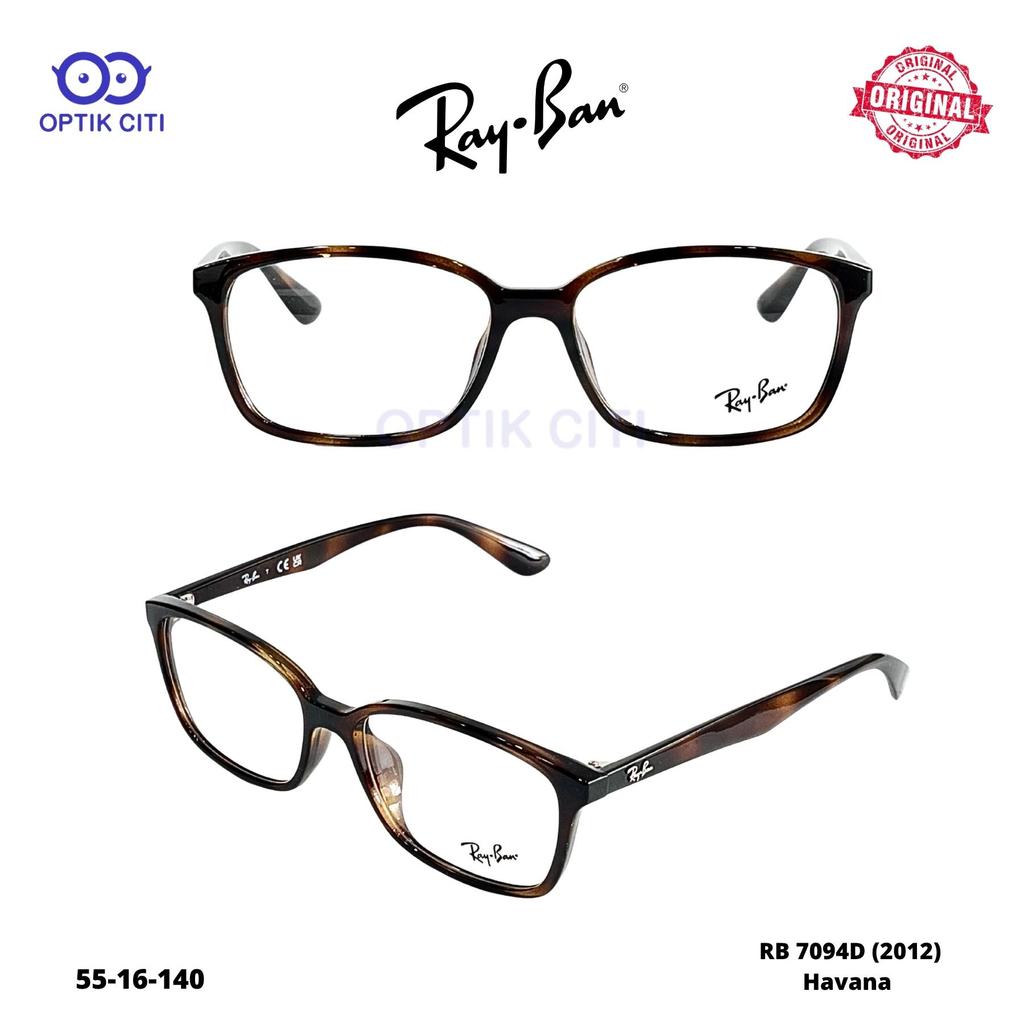Frame Kacamata Pria Wanita Rayban RB 7094 2012 Havana Original