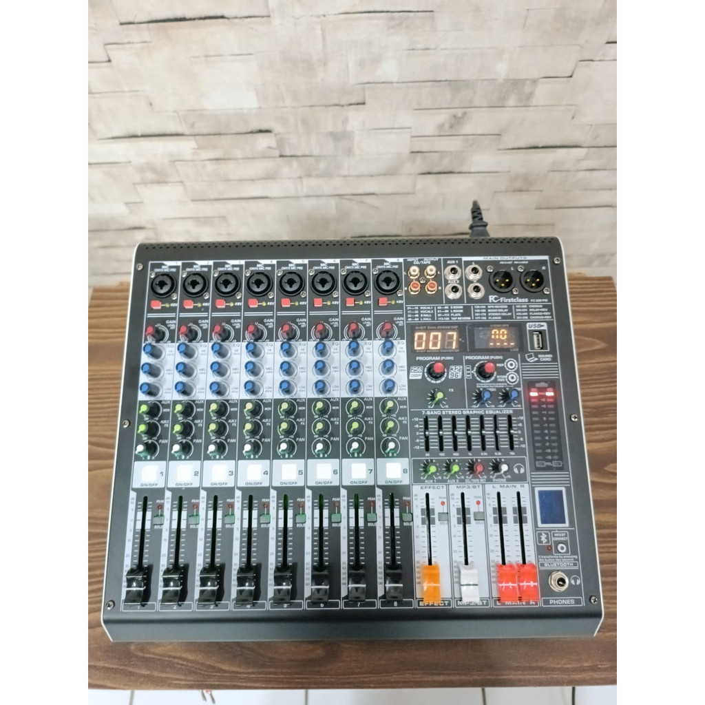 GS POWER MIXER FIRSTCLASS FC 809 PM | mikser 8 channel FC 809PM Power mixer