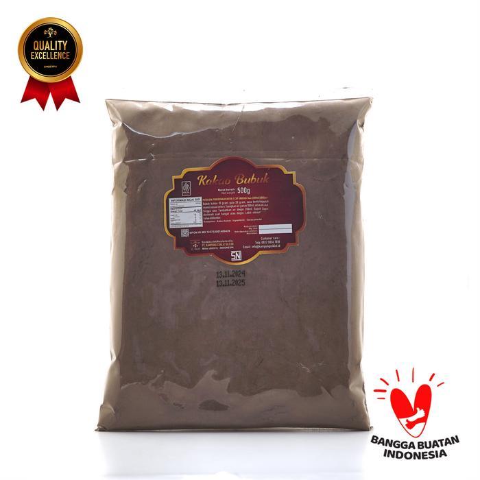 COKLAT BUBUK MURNI 500gr (KAKAO BUBUK) - KAMPUNG COKLAT