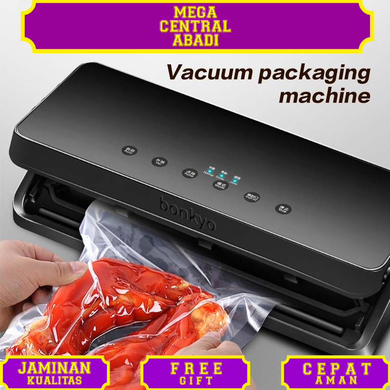 Bonkyo Portable Food Vacuum Sealer - VM2 Vakum Makanan Portable Untuk Makanan Basah dan Kering VM2 V