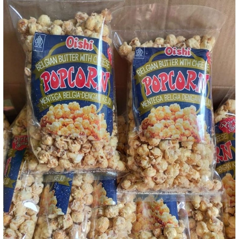 camilan kiloan snack lebaran pop corn oishi snack murah