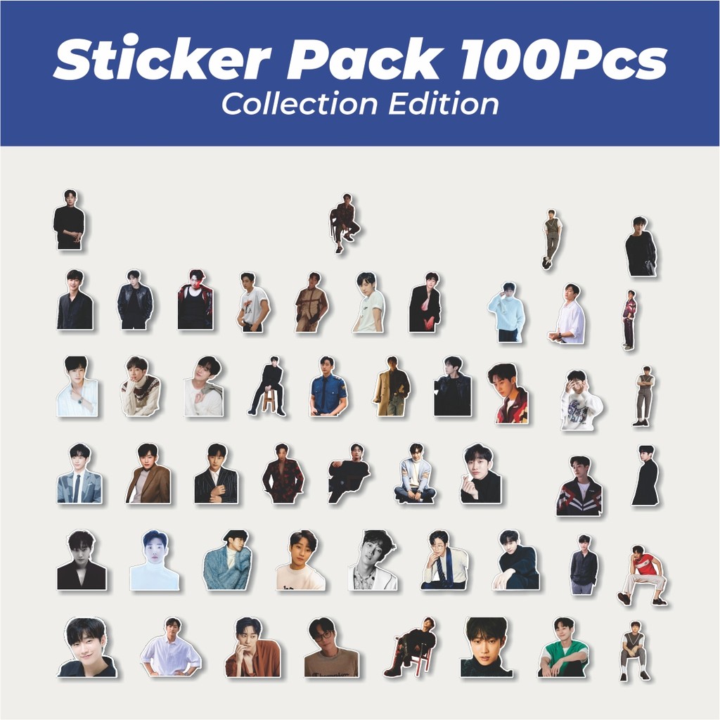 Hot Stiker Stiker Jung Jinyoung Lucu Anti Air Stikers Berperekat Waterproof Sticker Decal Buat Motor