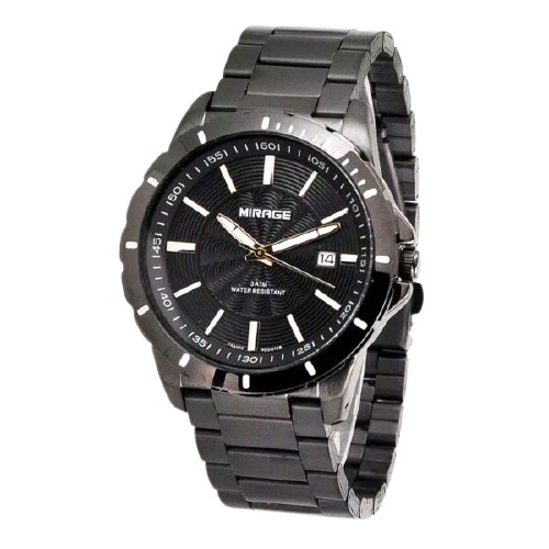 Jam Tangan Pria Mirage 8549 Hitam