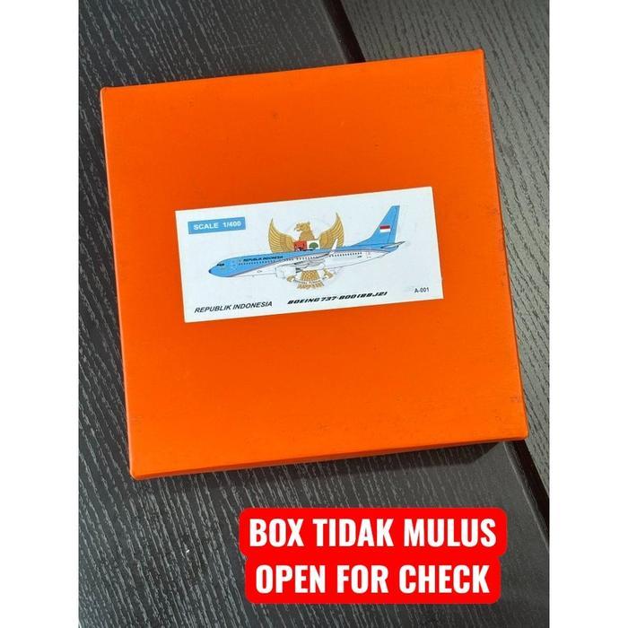 JC Wings 1/400 Republik Indonesia Boeing 737-800 BBJ2 A-001 PStore27