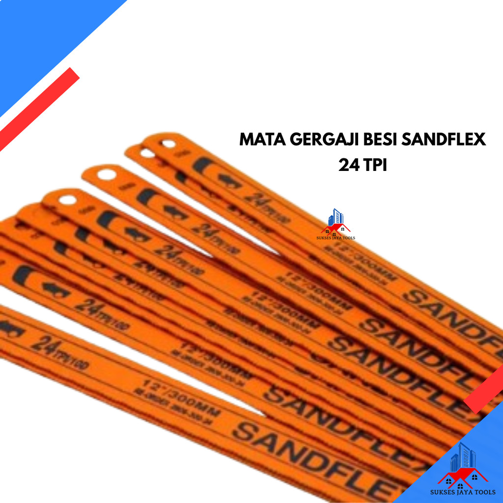 MATA GERGAJI BESI SANDFLEX ORIGINAL / GERGAJI SANDFLEX 24 TPI