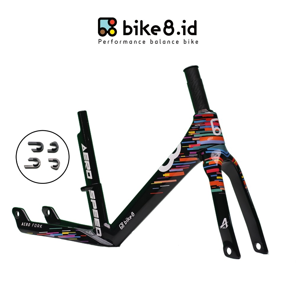 FRAME BIKE8 CARBON FIBER Balance / Push Bike - Sepeda Anak - SPEEDLINE