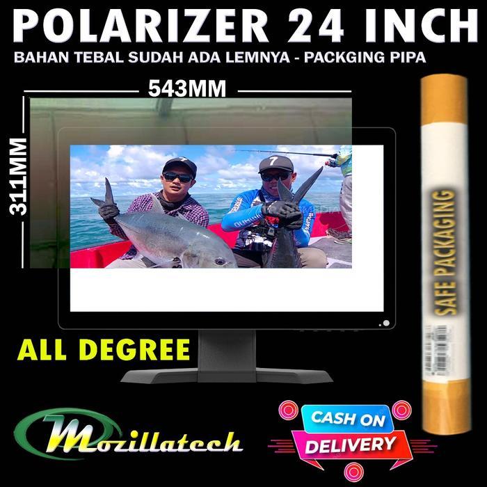 POLARIZER LCD 24 - 45 DERAJAT POLARIS - POLARIZER TV LCD 24 INCH 45" - 0 DERAJAT