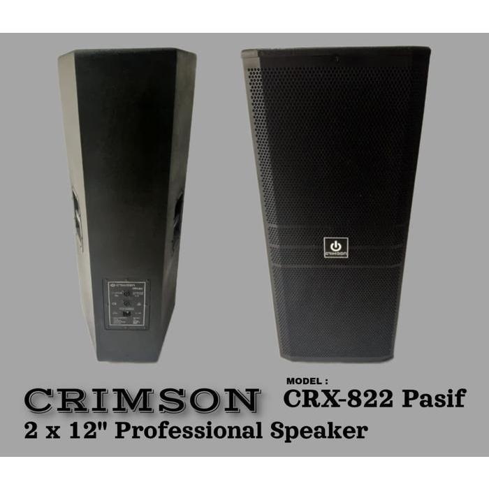 SPEAKER CRIMSON 12 X 2 INCH CRX-822P PASIF