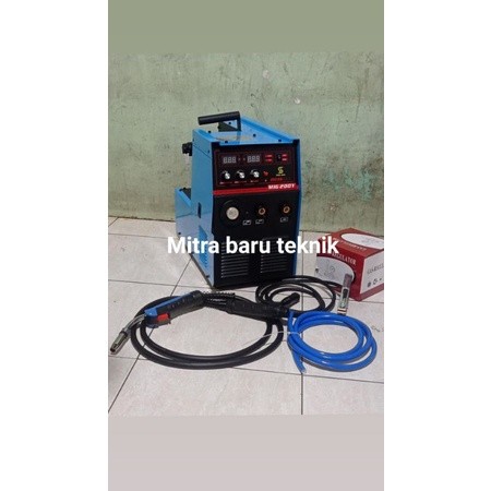 MESIN LAS MIG CO 200A kapasitas kawat co 15kg