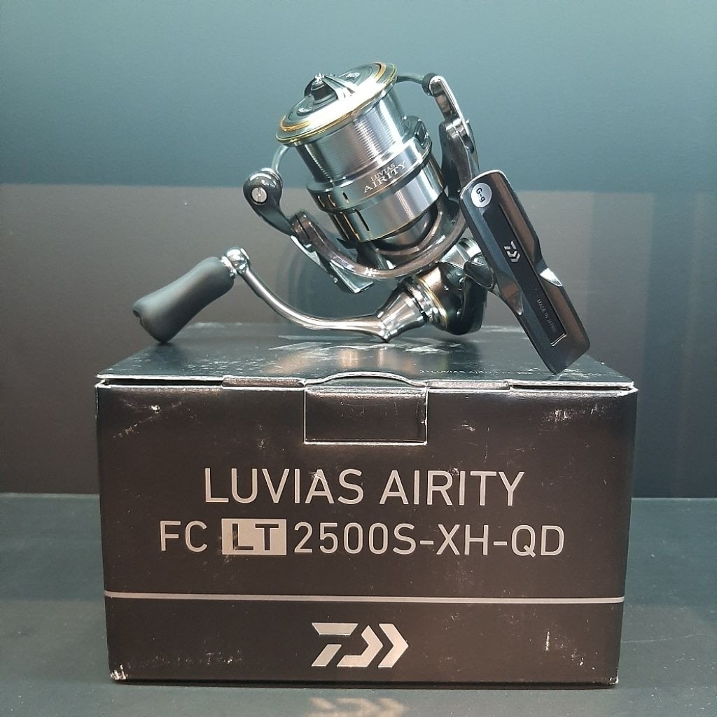 Reel Daiwa Luvias Airity FC LT 2500S-XH-QD | Made In Japan | Kolam | Galatama