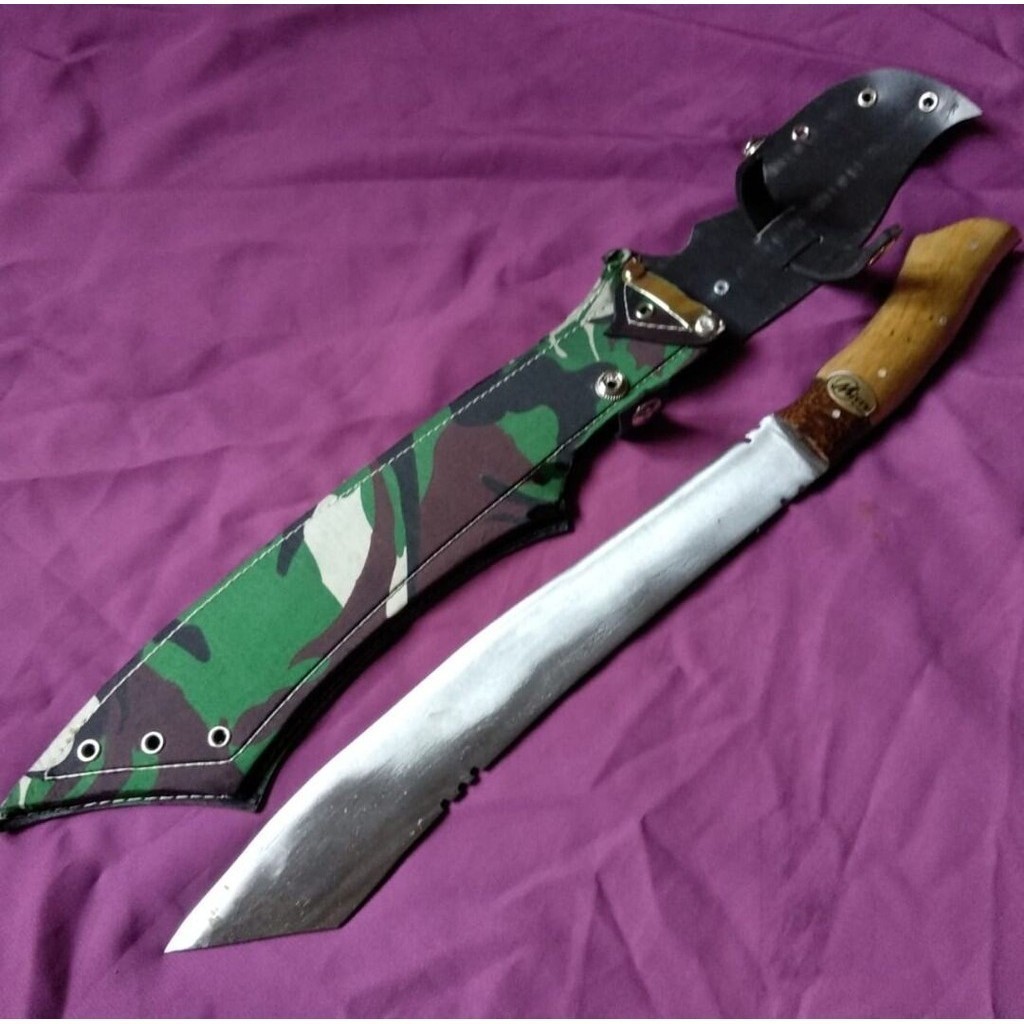 COD CUCI GUDANG TERMURAH GOLOK PATIMURA KALEP MOTIF LORENG SFN GOLOK KEBUN BAJA PER PEMOTONG KAYU DA