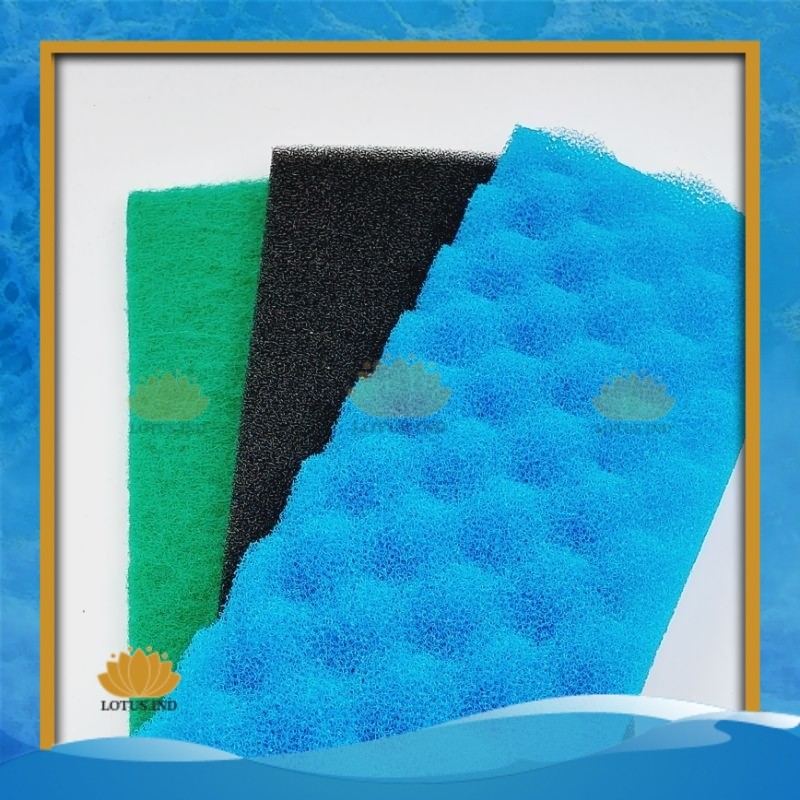 Kapas Filter ARMADA Busa Foam Hitam ARMADA, Kapas Bio Foam ARMADA