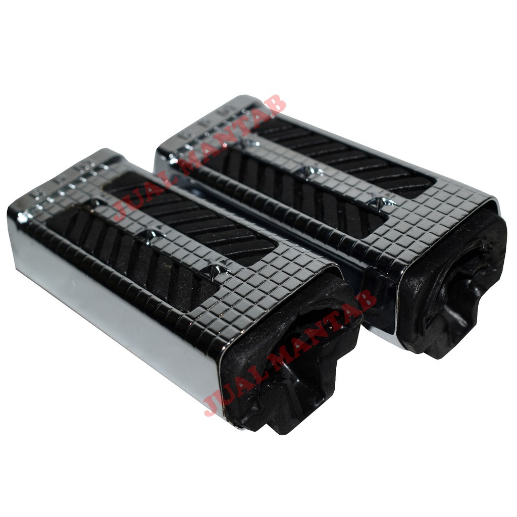 TERLARIS Variasi Foot Step Depan Motor Bahan Besi Dan Karet