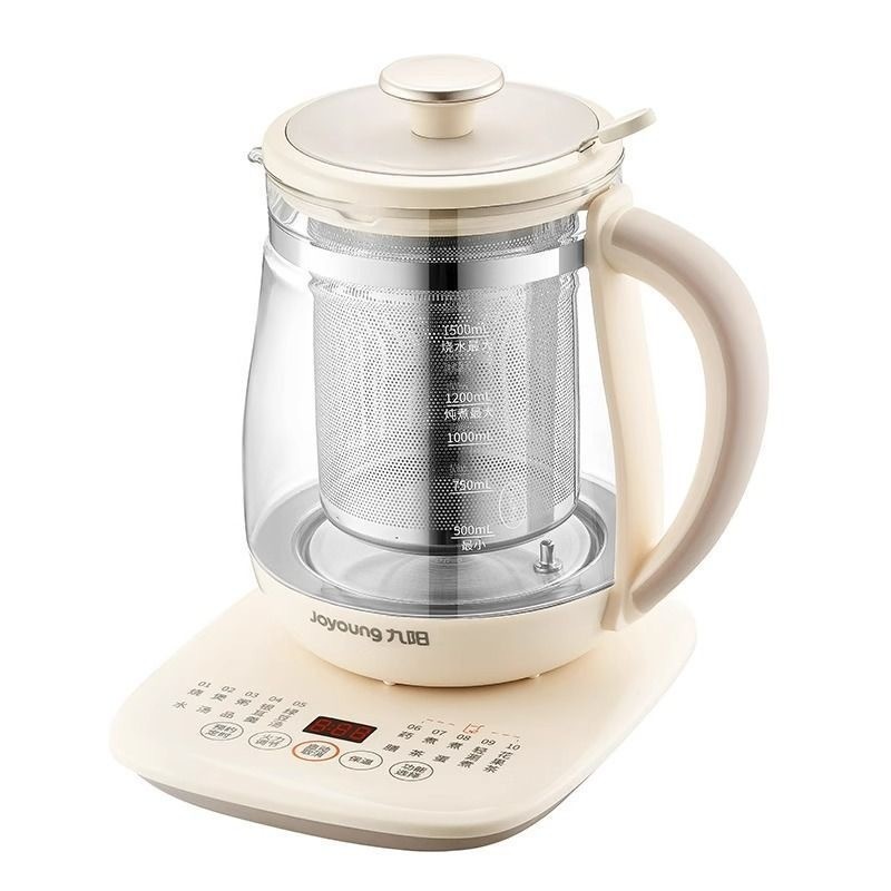 Joyoung Electric Kettle 15L Healthy Kettle Multifunction Flower Tea Desserts Mecinal Food Boling Wat