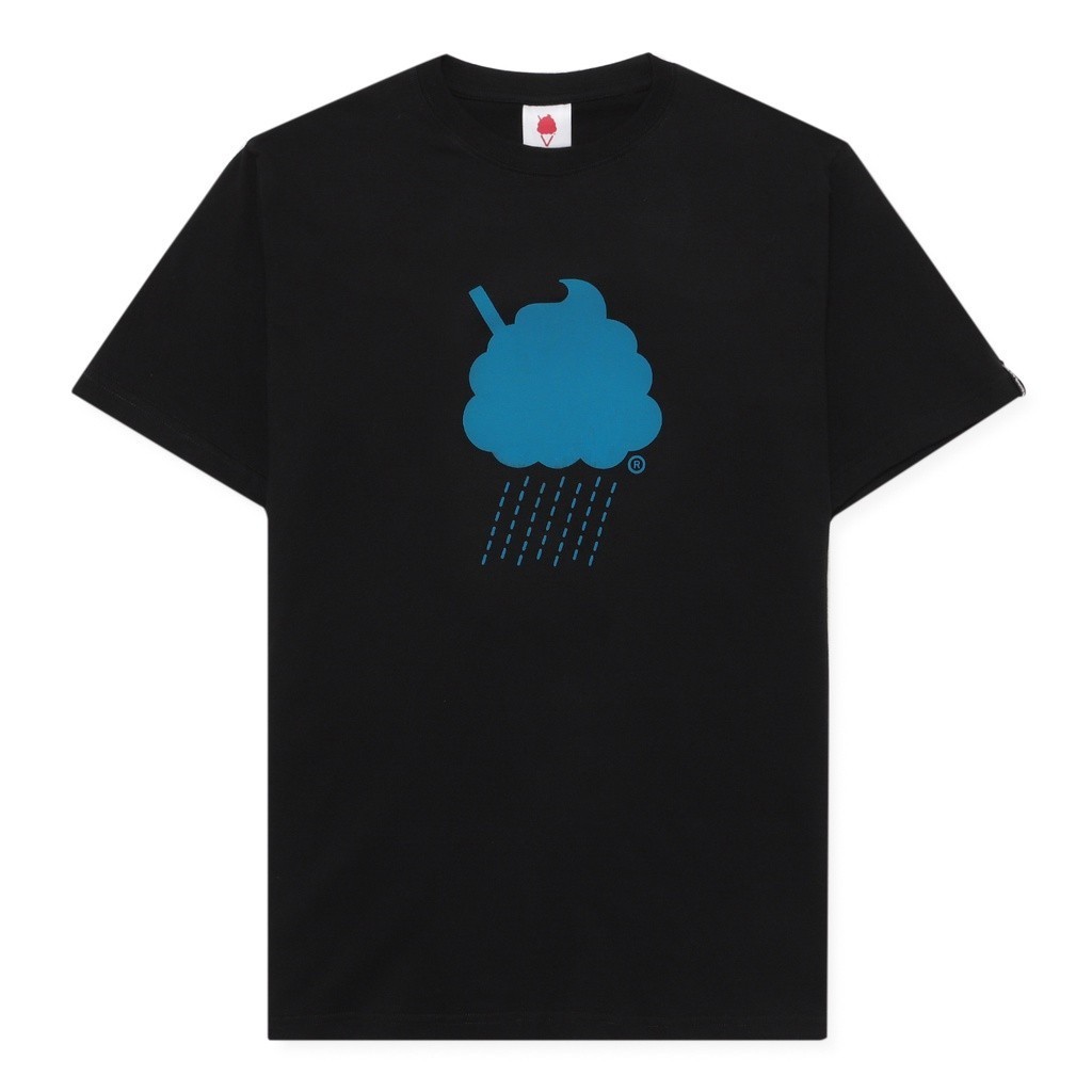 HOT  SundaySundayCo - Kaos Pria - Rainy Sunday Tee Black fashion