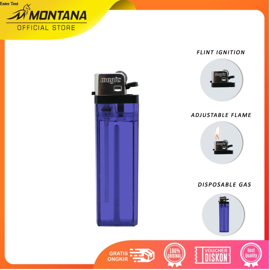 M2000 MG-072 | Korek Disposable Gas Lighter