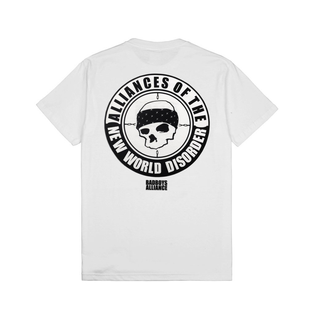 BADBOYS ALLIANCE - T-SHIRT " DISORDER " WHITE