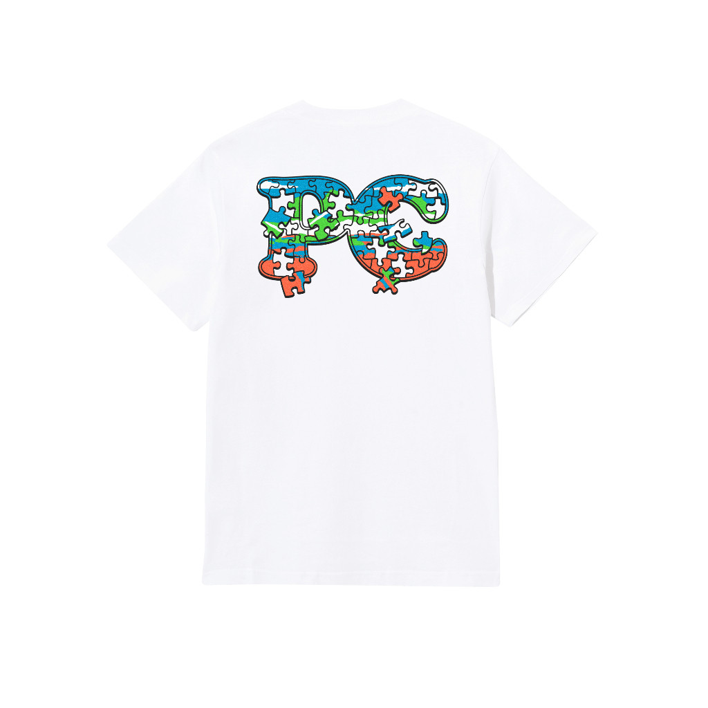 (COD) Public Culture - Wildcut Tee - White