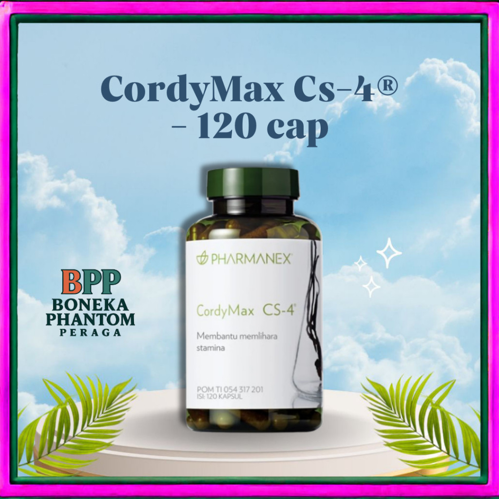 BPP Nu Skin CordyMax Cs4 120 Caps – Suplemen Cordyceps untuk Stamina & Mengurangi Lelah