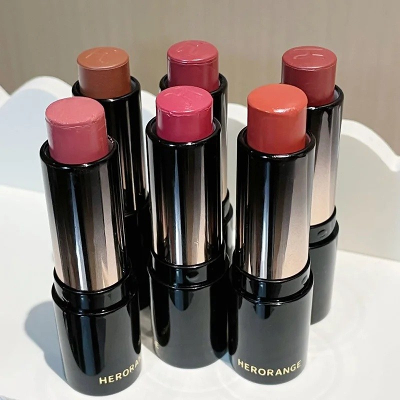 HERORANGE HR581 Herorange Mirror Lipstick, Moisturizing tahan lama, Glossy and Translucent Lip Glaze