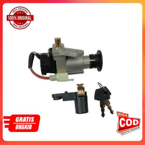 Ori Kunci Kontak 1 Set Kunci Jok Motor Jupiter MX 135 original part