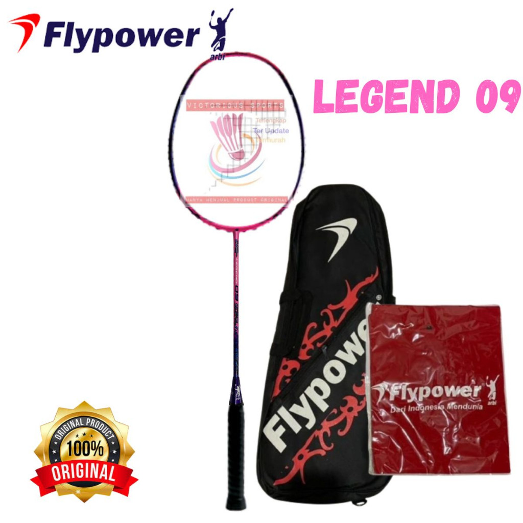 RAKET FLYPOWER BADMINTON BULUTANGKIS FLYPOWER LEGEND 09 ORIGINAL