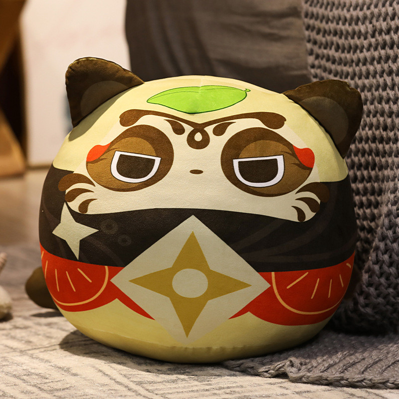 Genshin Impact Plushies Xiangling Guoba Plush Toy Sayu Hug Pillow Back Cushion Cute Anime Bag Pendan