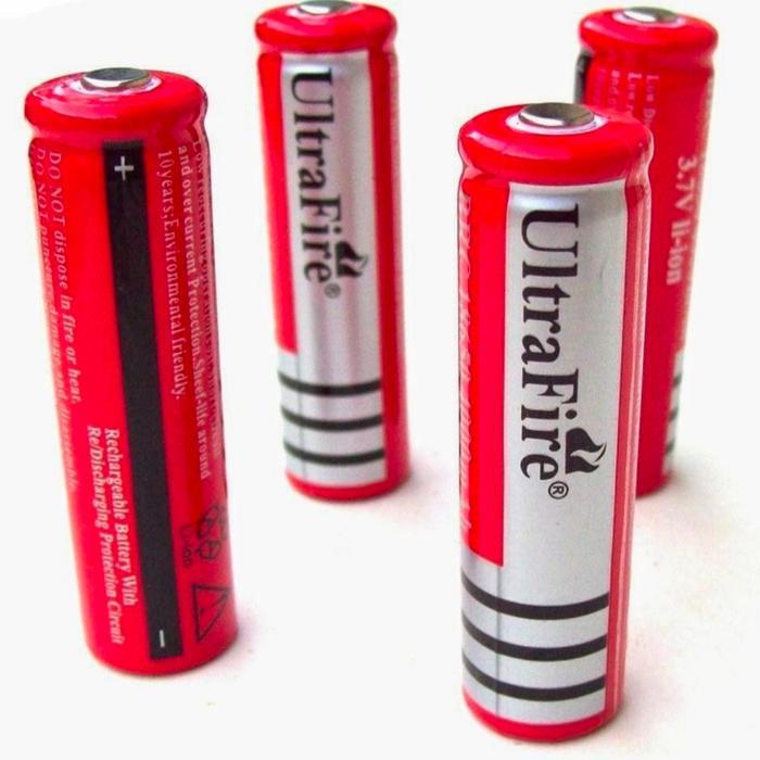 BATERAI CHARGER GH 18650 6800MAH 3.7V /BATERAI CAS 18650 by MitraHobby