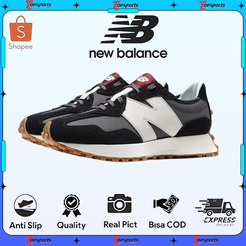 [COD]Sepatu Lari Low-cut New Balance NB 327 Terbuat Dari Kulit Sintetis Dan Kulit Asli